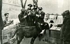 Célébrer le canular : au Salon des Indépendants en 1910, un tableau signé par le « Peintre Futuriste Excessif » Boronali, intitulé « Et le soleil s