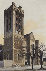 Champeaux, Église, Façade O - French Photographer