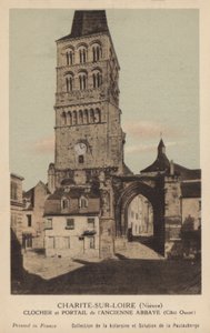 Charité-sur-Loire, Clocher et Portail de l
