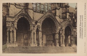 Chartres, Eure-et-Loir, Cathédrale, Porche Ensemble - French Photographer