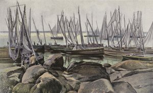 Concarneau, Bateaux de pêche pour la sardine - French Photographer