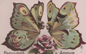 Couple avec des ailes de papillon - French Photographer