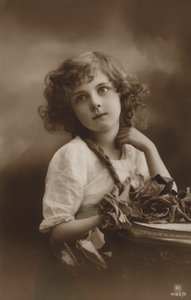 Jolie fille avec des roses - French Photographer