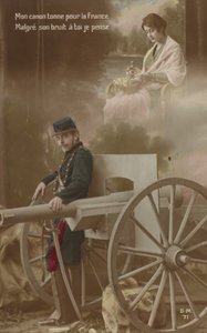 Malgré le bruit des canons, pour la France, je pense à toi