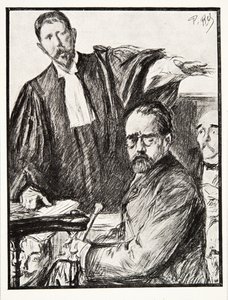 Dreyfus à son procès, d