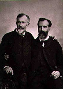 Emmanuel Benner (1836-96) et Jean Benner (1836-1906), de 