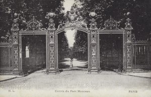 Entrée, Parc Monceau, Paris - French Photographer