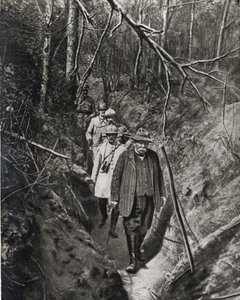Première Guerre mondiale : "le président du conseil Georges Clemenceau lors d