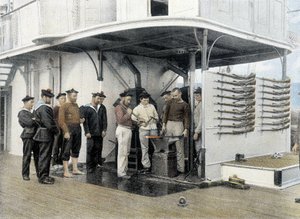 Marine française, fin XIXe siècle : la forge - Bibl. des Arts déco.