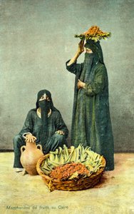 Marchands de fruits au Caire, Égypte - French Photographer