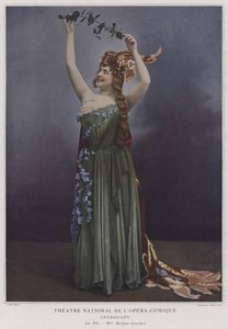 Georgette Brejean-Graviere en la fée dans Cendrillon