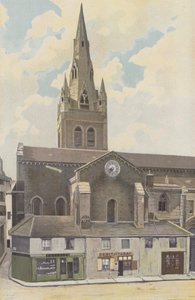 Grenoble, Église Saint-André, Côté nord - French Photographer