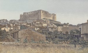 Gréoux, Ruines du Château fortifié des Templiers, Côté sud-ouest - French Photographer