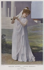 Jane Margyl dans le rôle-titre de Phryné - French Photographer