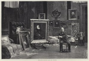 Jean-Joseph Benjamin-Constant dans son atelier - French Photographer