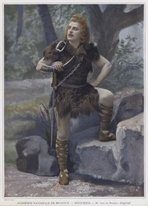 Jean de Reszke dans le rôle-titre de Siegfried