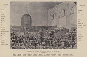 La Commune de Paris, Jugement Des Dix-Sept Principaux Membres De La Commune, le 2 septembre 1871 - French Photographer