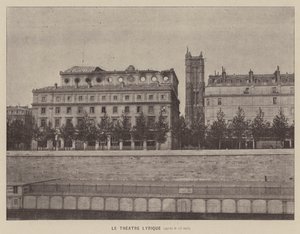 La Commune de Paris, théâtre lyrique, après le 25 mai