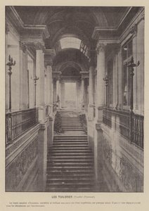 La Commune de Paris, Les Tuileries, Escalier d