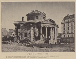 La Commune de Paris, Rotonde De La Barrière Du Combat - French Photographer