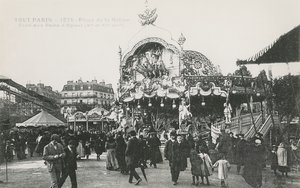 La Foire du Trône, Place de la Nation, Paris, vers 1905 - French Photographer