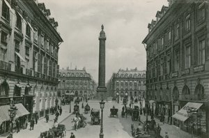 La Place Vendôme (photogravure) - French Photographer