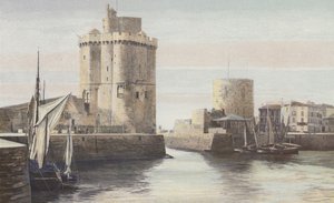 La Rochelle, Entrée du port, Tour Saint-Nicolas, Tour de la Chaîne
