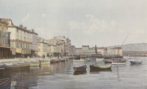La Seyne, Vue du Quai (Petite Rade de Toulon) - French Photographer