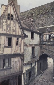 Laval, Porte Beucheresse et vieilles maisons - French Photographer