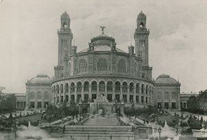 Le Palais du Trocadéro (photogravure) - French Photographer