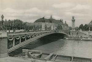 Le Pont Alexandre III et le Grand Palais (photogravure) - French Photographer
