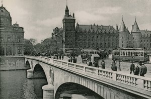 Le Pont au Change et le Palais de Justice (photogravure) - French Photographer