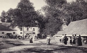 Le Touquet, les granges et étables, etc., qui, en 1903, ont été aménagées pour recevoir des invités dans ce qui était le premier Hôtel Hermitage - French Photographer