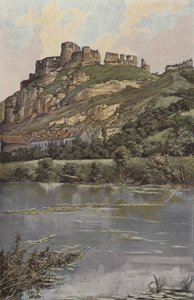 Les Andelys, Château Gaillard, Côté de la rivière - French Photographer