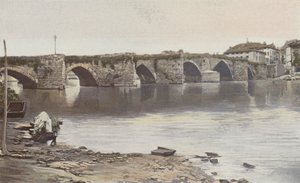 Limoges, Pont Saint-Martial, Vue prise en amont (rive gauche de la Vienne) - French Photographer