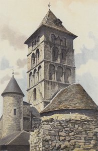 Livernon, Église, Clocher et Abside - French Photographer
