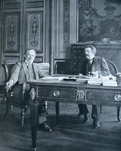 Lloyd George et Aristide Briand, 1916