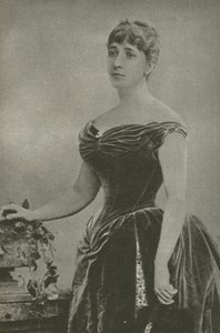 Madame Marguerite De Bonnemain, maîtresse du Général Boulanger (photo n/b) - French Photographer