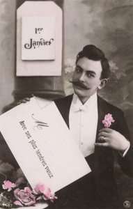 Homme avec une moustache