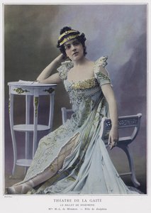 Marie-Louise de Miramon en Joséphine dans Le Billet de Joséphine
