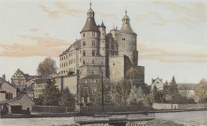 Montbéliard, Vue du château - French Photographer