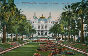 Monte-Carlo. Les jardins et le casino - French Photographer