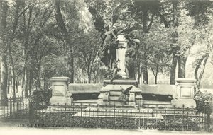 Monument du Fabuliste La Fontaine, Jardin du Luxembourg - French Photographer