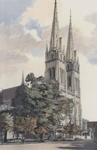 Moulins, Cathédrale, Façade Ouest - French Photographer