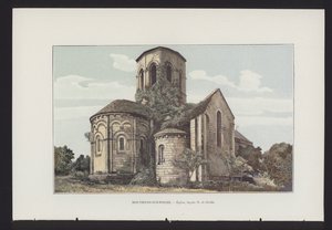 Mouthiers-sur-Boëme, Église, façade N et abside - French Photographer
