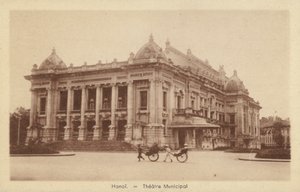 Théâtre municipal, Hanoï, Indochine française - French Photographer