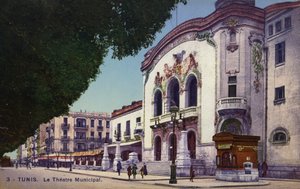 Théâtre municipal, Tunis, Tunisie - French Photographer