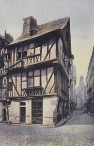 Nantes, Vieilles maisons, rue de la Juiverie - French Photographer