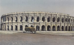 Nîmes, Arènes, Ensemble extérieur