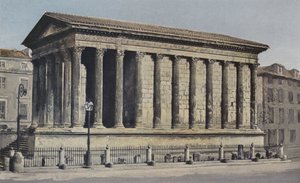 Nîmes, Maison Carrée (Musée des antiques), Ensemble S O